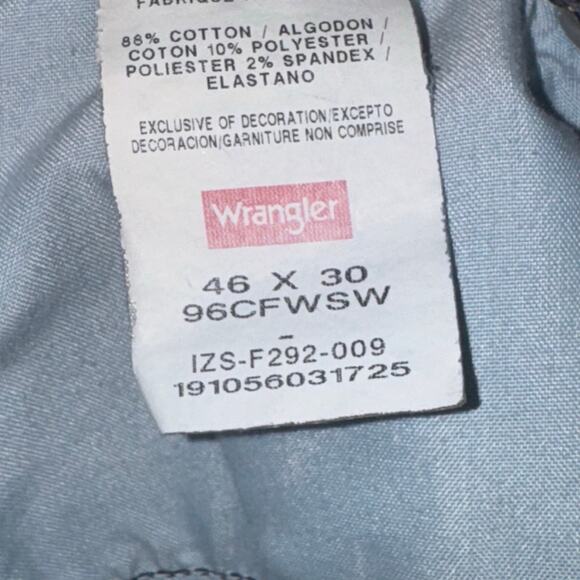 Wranglers mens Jeans 41x25 Comfort Flex Waistband - Picture 6 of 8